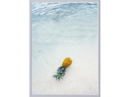 Hliníkový rám striebornej 85x116 - rám 116x85 cm_0