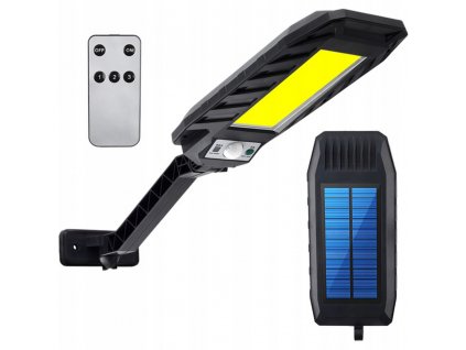 Pouličná LED lampa - Ulica Solárna lampa 180LED COB + rukoväť_0