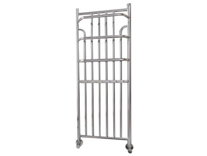 Biely radiátor Minas 120 x 53 retro štýl, príkon 480 W._0