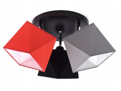 Strop tienidlo lampy luster 3 odtiene farieb_0