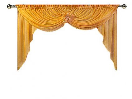 MG NA ZÁCLONY, GARNIŽE VOILE farbu KVETU W 400 CM_0