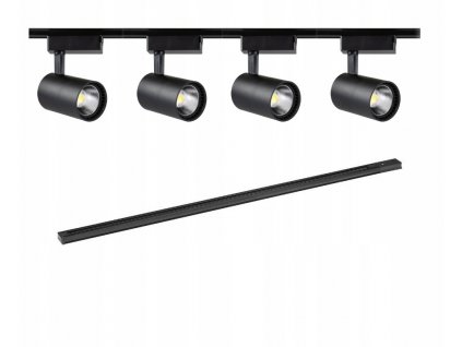 SADA 4 SVETLOMETU 30W 4000 K+RAKE 3M ČIERNA_8