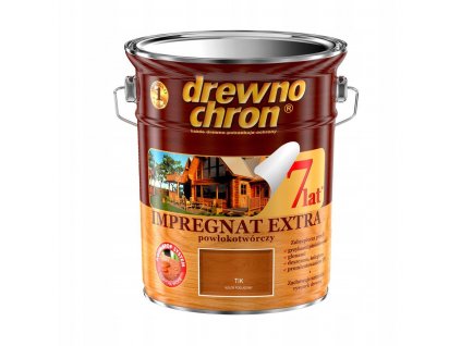 Farba, lak -  EXTRA 4,5 l impregnácia dreva Tik DREWNOCHRON_0