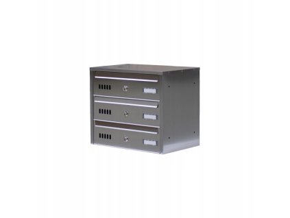 Euroskrzynka písmen okolí 3 lokatarów INOX_1