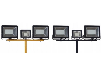 NAŚWIETLACZ LED 2x50W + 20W/120W NA STATYWIE LAMPY_1