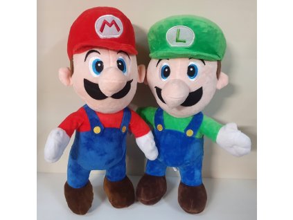 Super Mario - Veľký Super Mario Luigi Cuddly Plush 40cm_0
