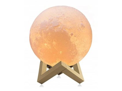 Dotykové ovládanie lampy v tvare mesiaca 15 cm_0