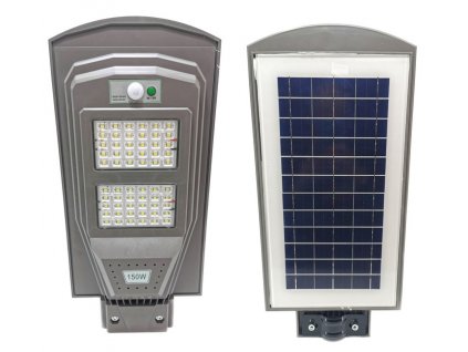 Pouličná LED lampa - Street Lantern Solárne LED diaľkové ovládanie 150W_0