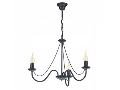 Luster Bartez 3pł glamour świecznikowy black_0