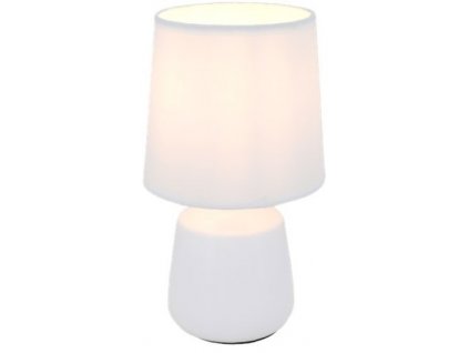 Nočná lampa 23 x 13 cm biela SVETLÁ_0