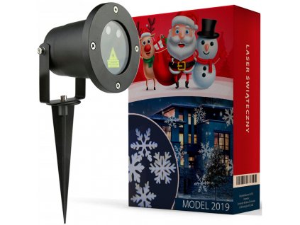 Laserový projektor DATAPROJEKTOR LEDOWY snehové gule LED LASEROVÉ NEPREMOKAVÉ_0