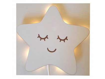 Detská nočná lampa STAR LED hviezda_0