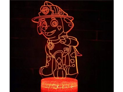 3D lampa Paw Patrol Marshal_0