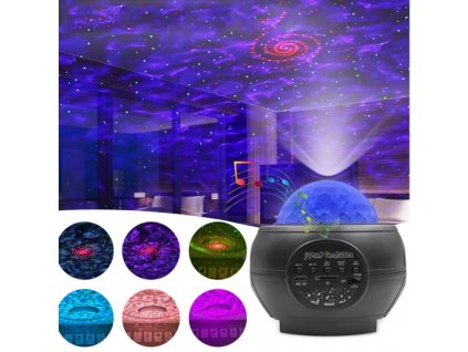 Hviezdny LED projektor Star - darček pre nočnú lampu_0