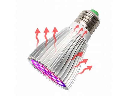 LAMPA LED RÁSŤ SVETLA PRE RASTLINY, 40W E27_2