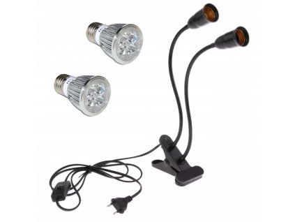 žiarovky LAMPY LED RÁSŤ OHYB RASTLÍN 2x10W_1