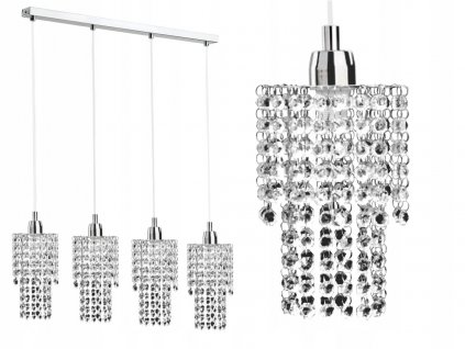 PRÍVESOK LAMPY,STROPNÉ lampy,LED,1-111 KRIŠTÁĽOVÝ LUSTER_1