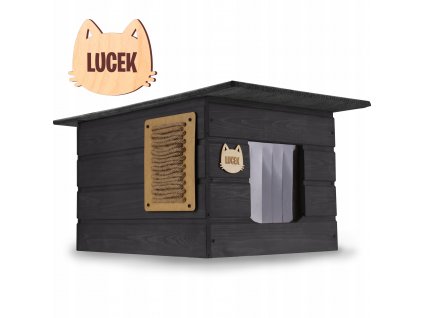 Pelech pre Mačky - Buda Budka posteľ Bend pre zimy_0