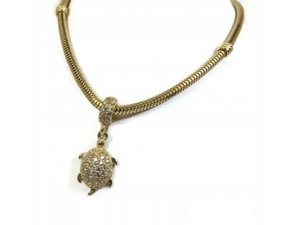 Zlatý PRÍVESOK PRE NÁRAMKY PANDOR 585/14kt_0