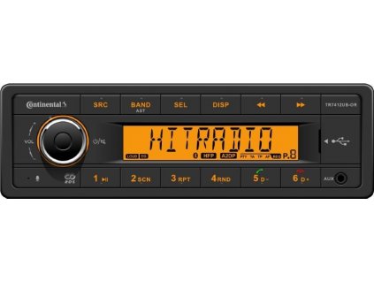 KONTINENTÁLNE autorádio TR7412UB-OR RETRO_0