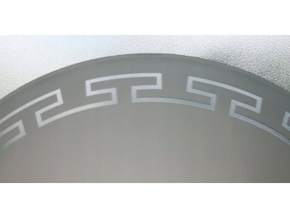 Plafoniera TROY 30 cm E27 stropné lampy, sklo biela_0