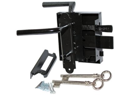 ZÁMOK BLOK RUKOVÄŤ A ŠTÝLOVÉ RETRO VĽAVO-VPRAVO-X_0