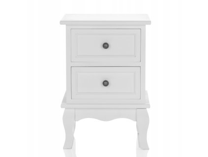 BEDSIDE TABLE BEDSIDE TABLE WHITE RETRO_1