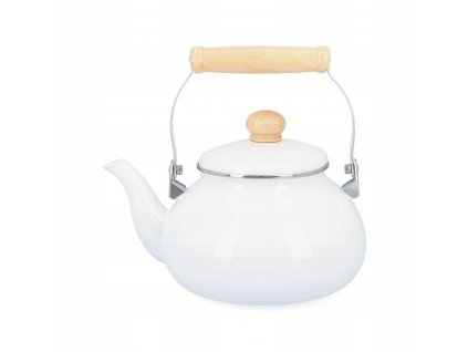 Smaltovaná kanvica 2l GAZ indukcia ENAMEL retro_5