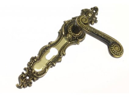 kľučka na dvere RETRO mosadz kľučky mosadz_0