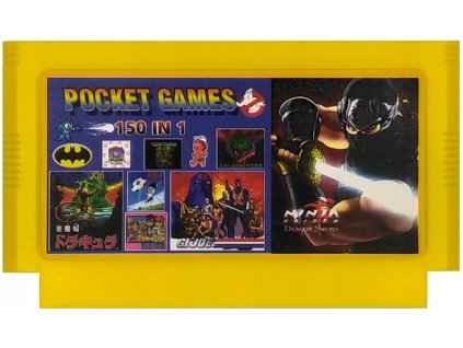 Kazeta 150v1 Hra Pegasus Pegasus Dobrá kompilácia_0