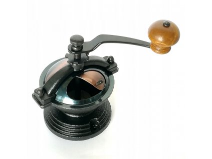 Ručný mlynček na kávu - mechanizmus v štýle retro DIY_0