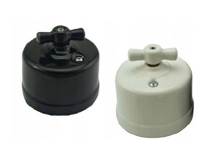 Keramický spínač SCHODOWY Loft Retro PRL_0