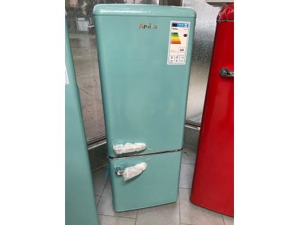 AMICA KGCR384150T RETRO A ++ CHLADNIČKA TURQUOISE 144cm_0