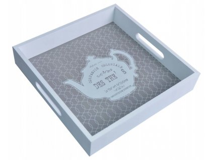 Zásobník drevených bude mať svoj tvar zásobníka vintage white_0