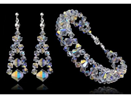 Set so SWAROVSKI kryštálmi rainbow 1974_0