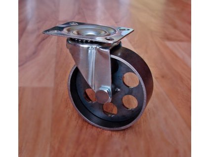 RIADIACE KOLIESKA KOVOV NA NÁBYTOK, RETRO OTOČNÝ, PODKROVIE_0