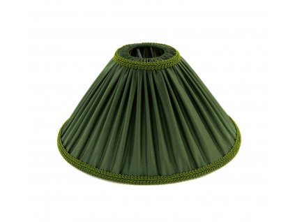 ZELENÁ Tienidlo lampy RETRO TEXTÍLIE 8x26x14_0
