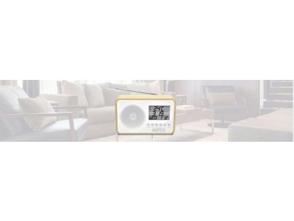 Drevené kuchynské rádiobudík Budík RETRO_0