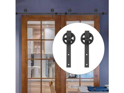 Posuvný systém Loft Rustical retro rail 13FT_0