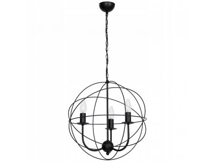 Lustrový lampa Retro Vintage Globe 5134 Luminex_0