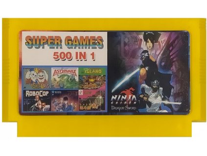 Kazeta Pegazus 500v1 kazeta je dobrá kompilácia_0