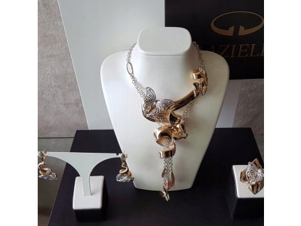 ZLATO NASTAVIŤ NÁHRDELNÍK 14K 585 GRAZIELLA R. 48,40 G_0