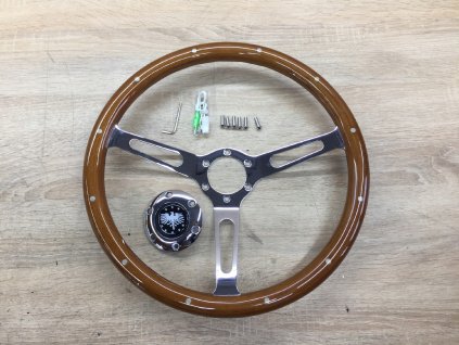 RIADIDLO RETRO DREVENÉ KLASICKÉ BMW MERCEDES 38cm_0