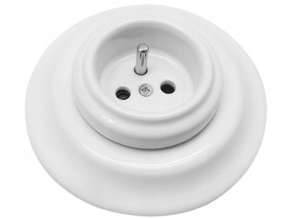 Keramické pätice socket FLUSH mount Loft Retro_0