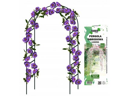 Perangola -  ARCH PERGOLA 240cm PRE KVETY RUŽOVÉ KOTVY_0