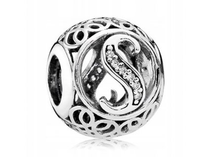 POZASTAVENIE PÍSMENO PÍSMENO S V RETRO ŠTÝLE PANDORA_0