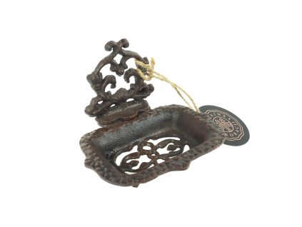 Miska na mydlo retro liatinová_0