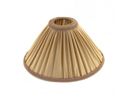Tienidlo lampy ODRAZOVÉ SVETLO HNEDÁ TEXTÍLIE 8x26x14_0