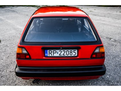 Nálepka na zadné dvere VW Golf II GTI RETRO CULT_0
