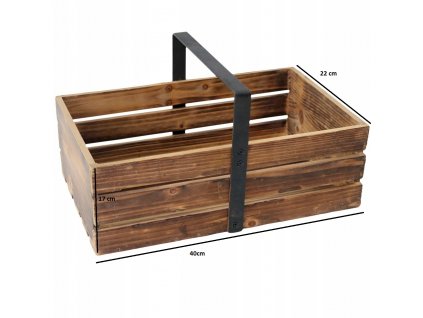 Kôš Kôš, kvetináče na kvety s rączkom VINTAGE_0